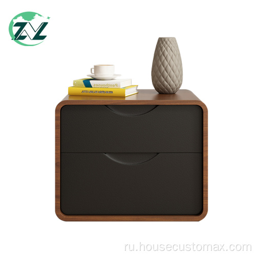 Хранение коробки прикроватной тумбочки деревянный шкафчик тумбочка спальни